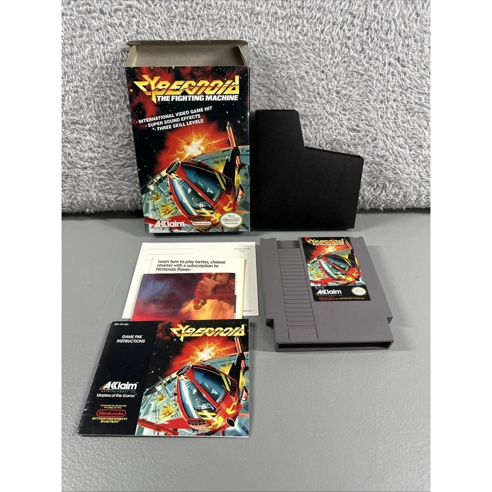 Cybernoid: The Fighting Machine‎ NES Nintendo Complete CIB Gold Seal